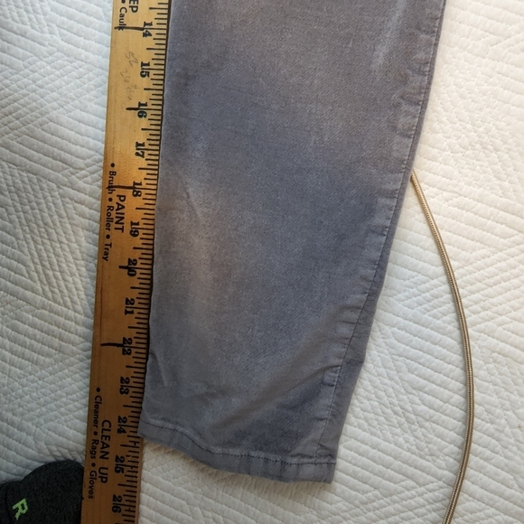 J. CREW velvety grey 9" highrise toothpick pants. - Picture 13 of 14